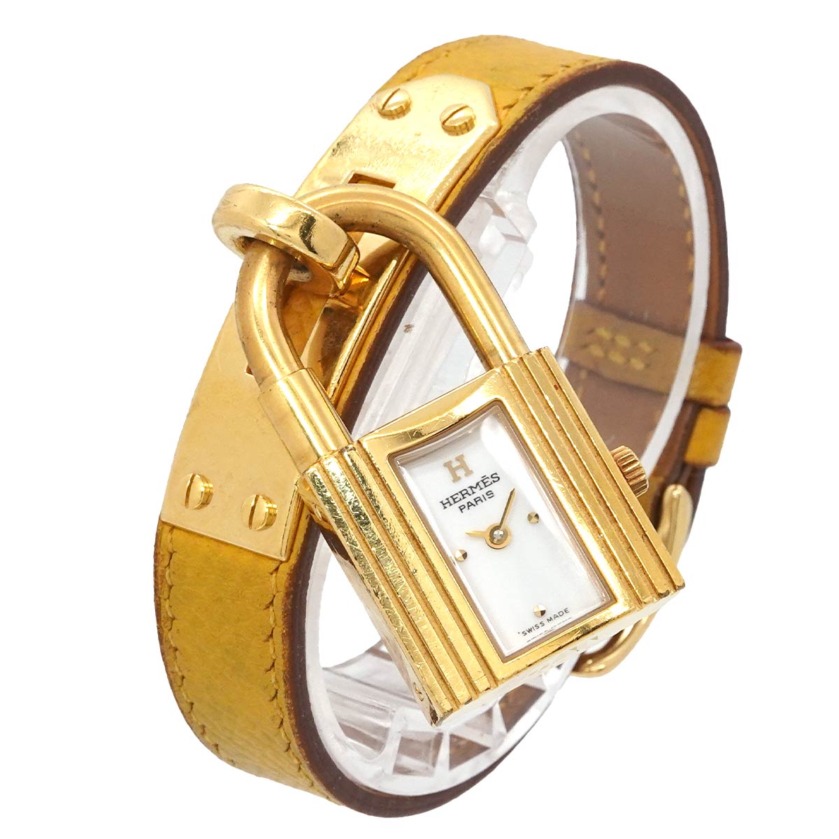Kelly Watches Quartz Gold Dial Vintage Cadena Ladies Watch