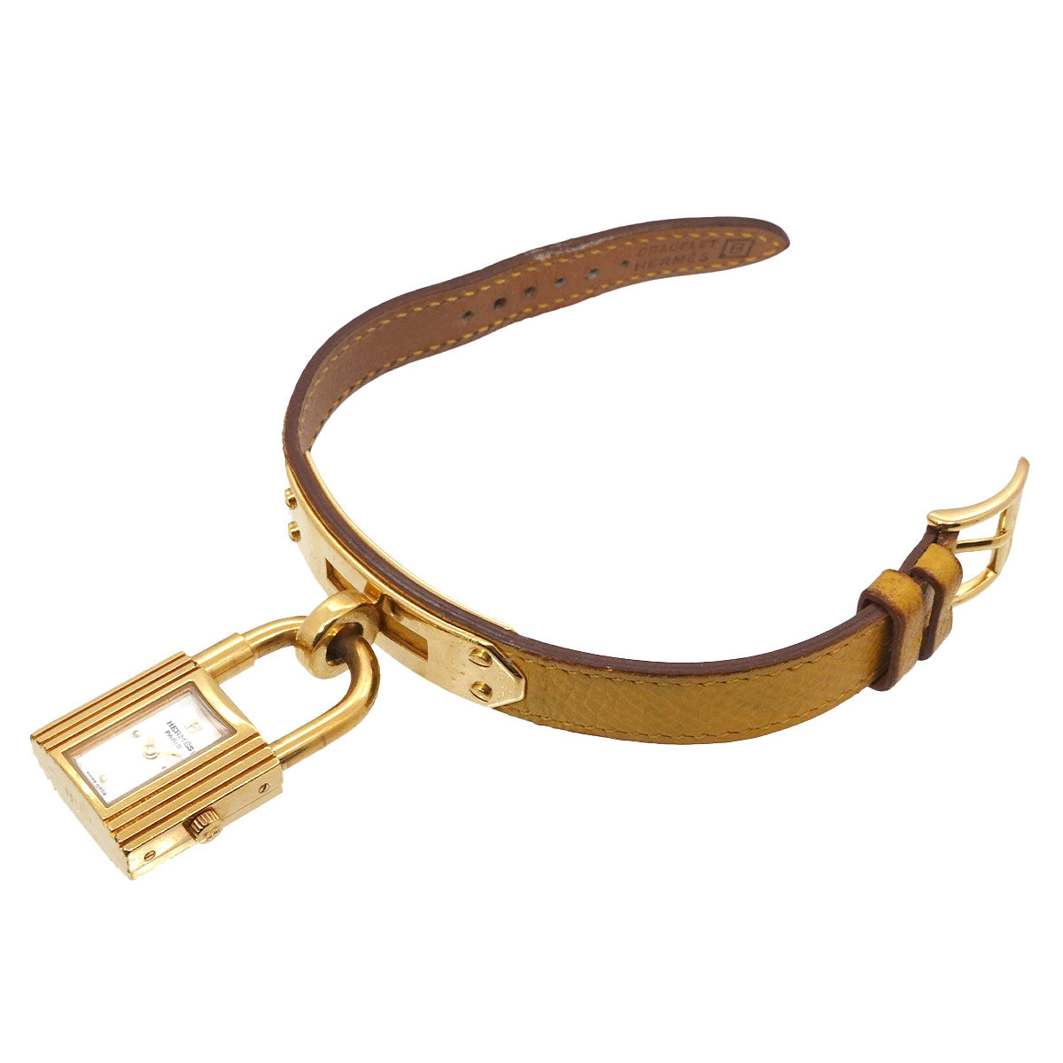 Kelly Watches Quartz Gold Dial Vintage Cadena Ladies Watch