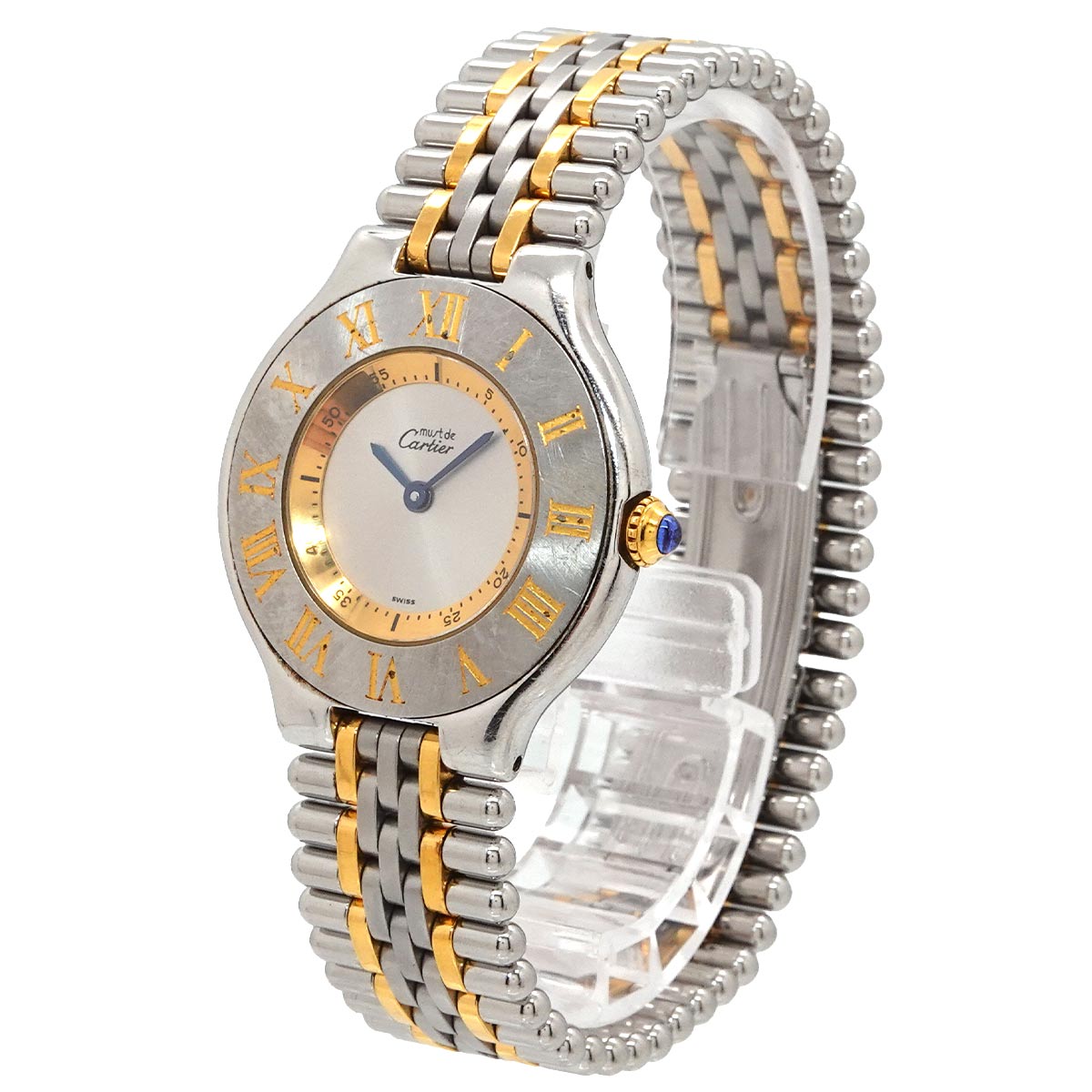 Must 21 W10072F4 Quartz Silver Dial Boys Watch