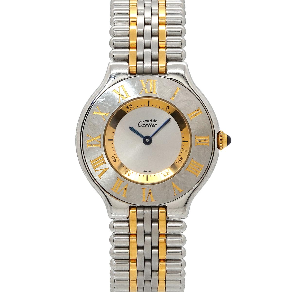 Must 21 W10072F4 Quartz Silver Dial Boys Watch