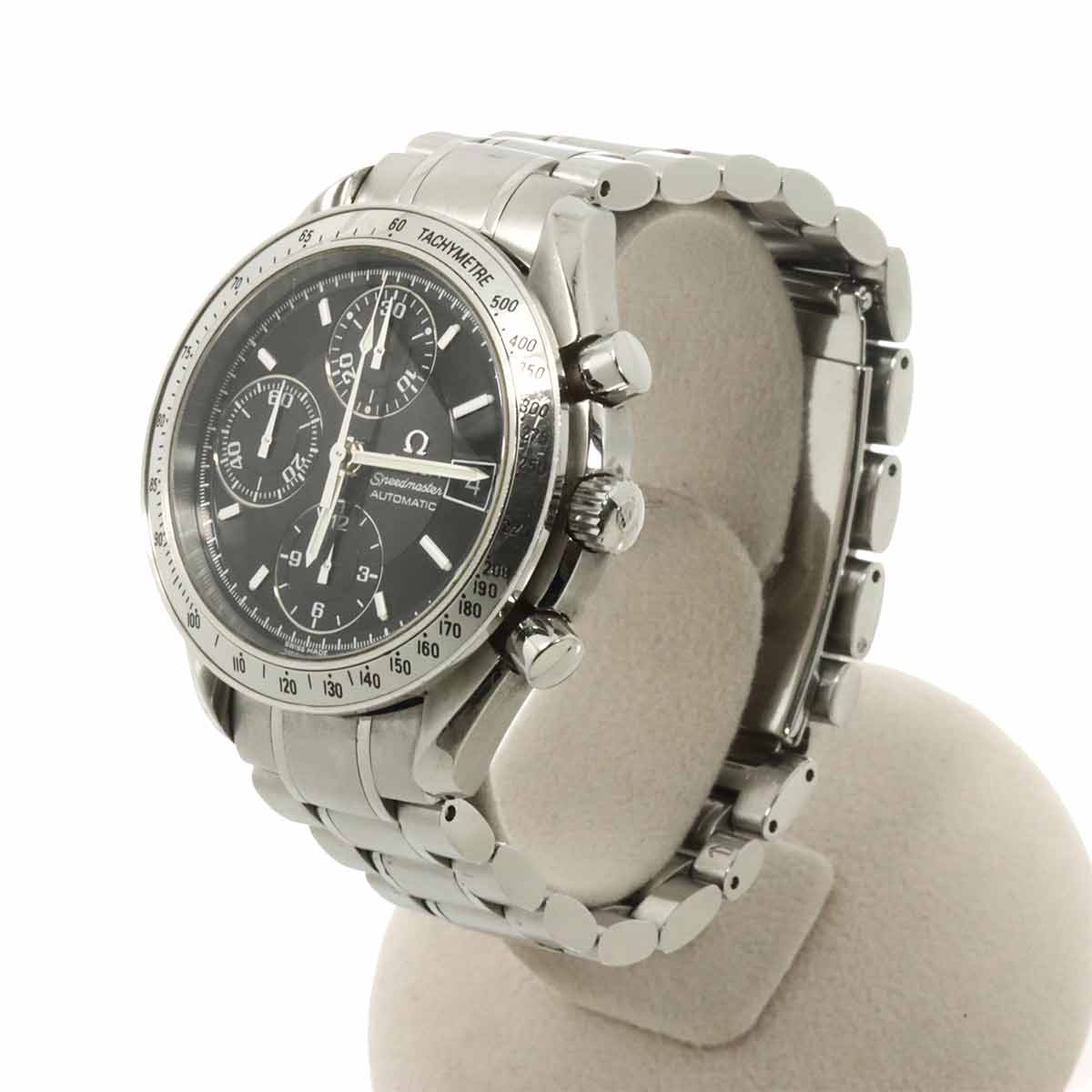 Speedmaster Date 3513 50 Chronograph Automatic Black Dial Mens
