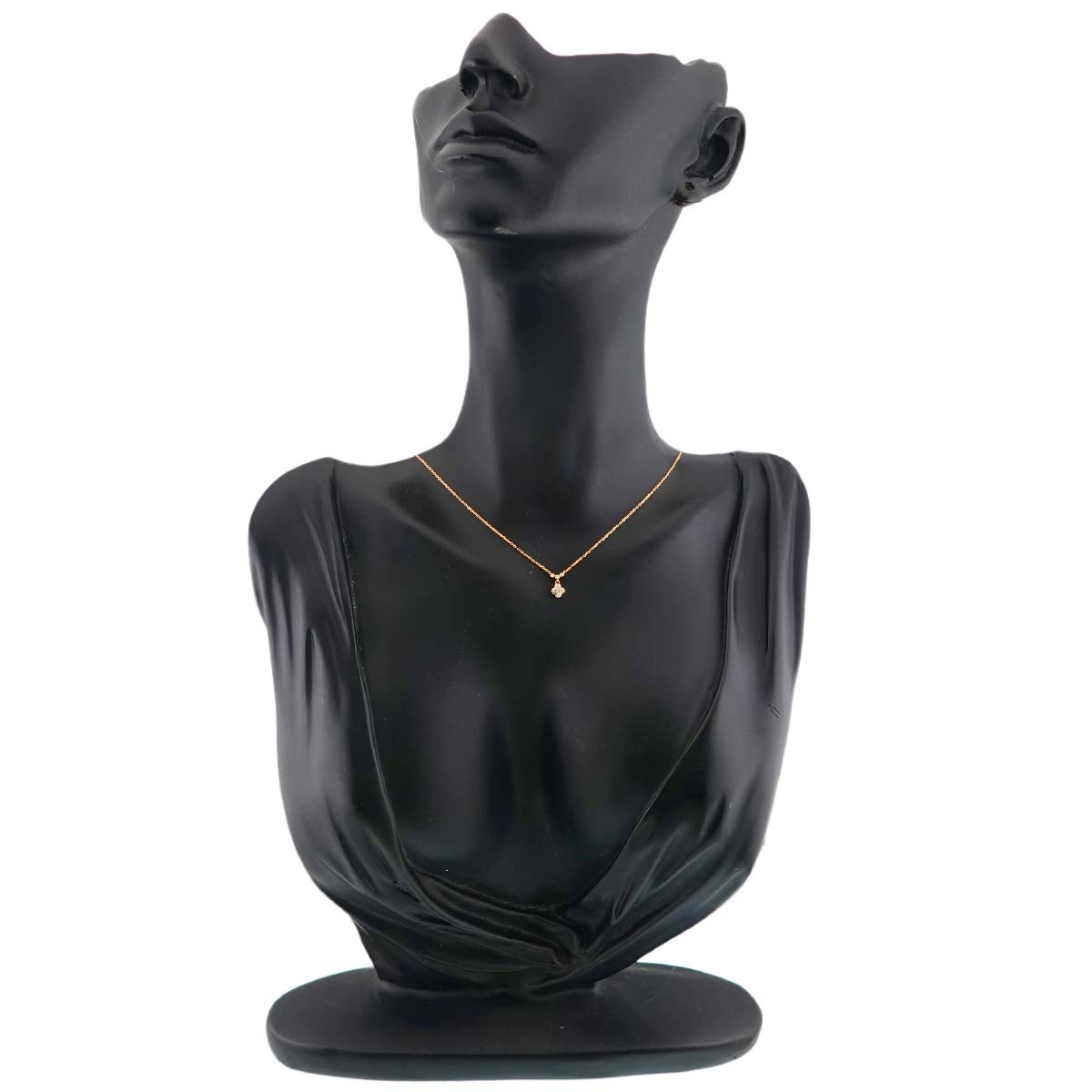 Diamond Necklace 18K PG 750