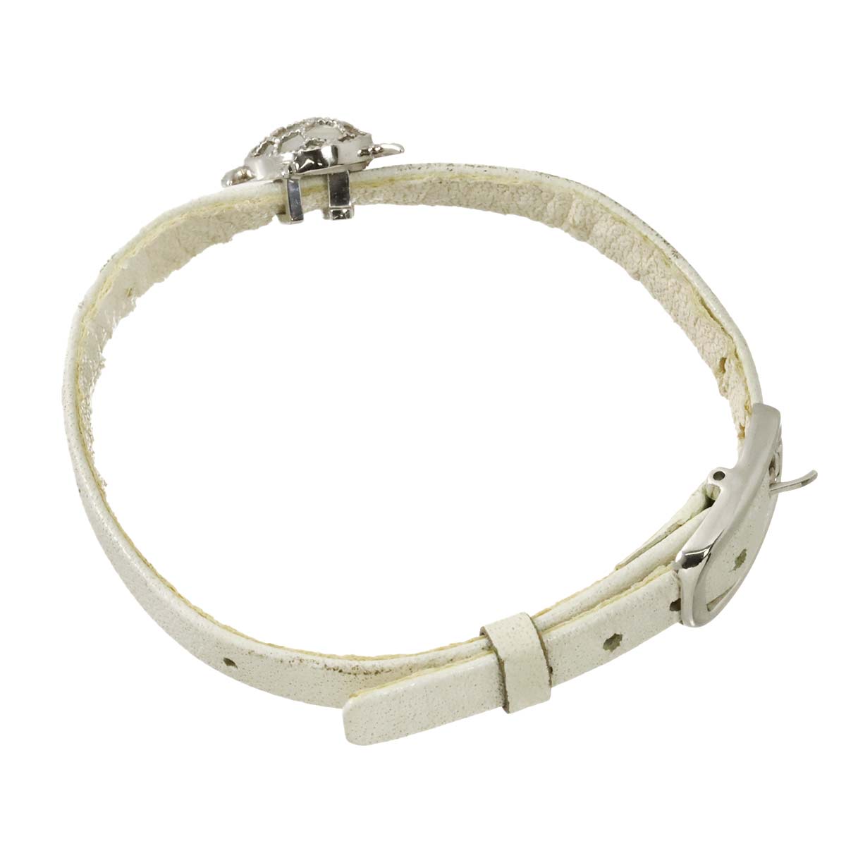 MOP Diamond 0.05ct Bracelet 18K White Gold 750 SV