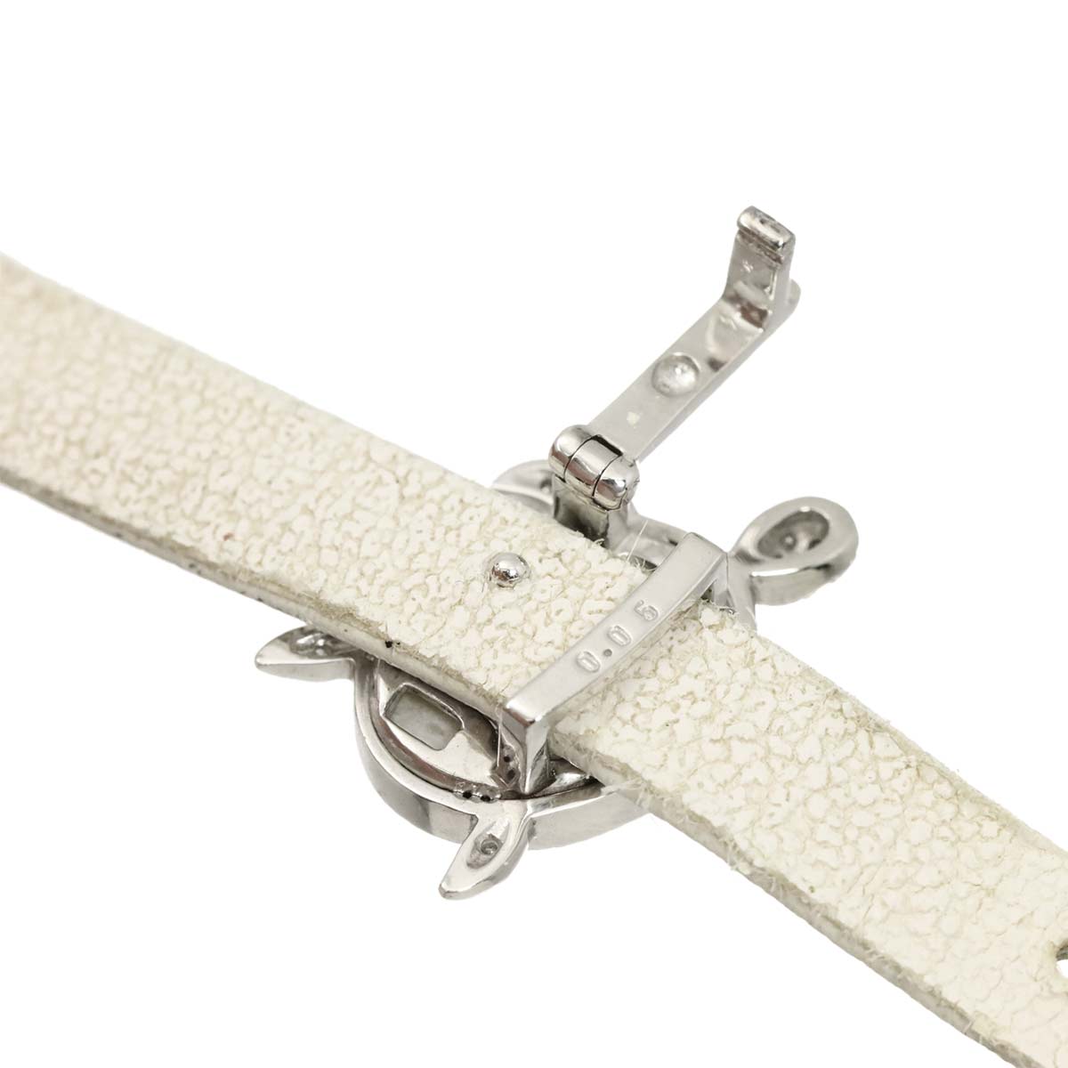 MOP Diamond 0.05ct Bracelet 18K White Gold 750 SV