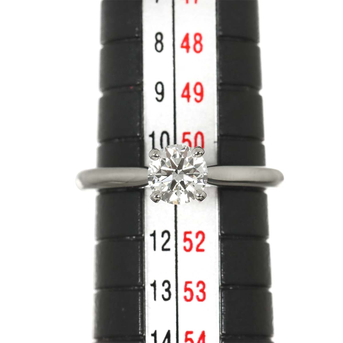 Diamond 0.61ct H/VS1/3EX Ring Platinum size51 5.5-5.75(US)