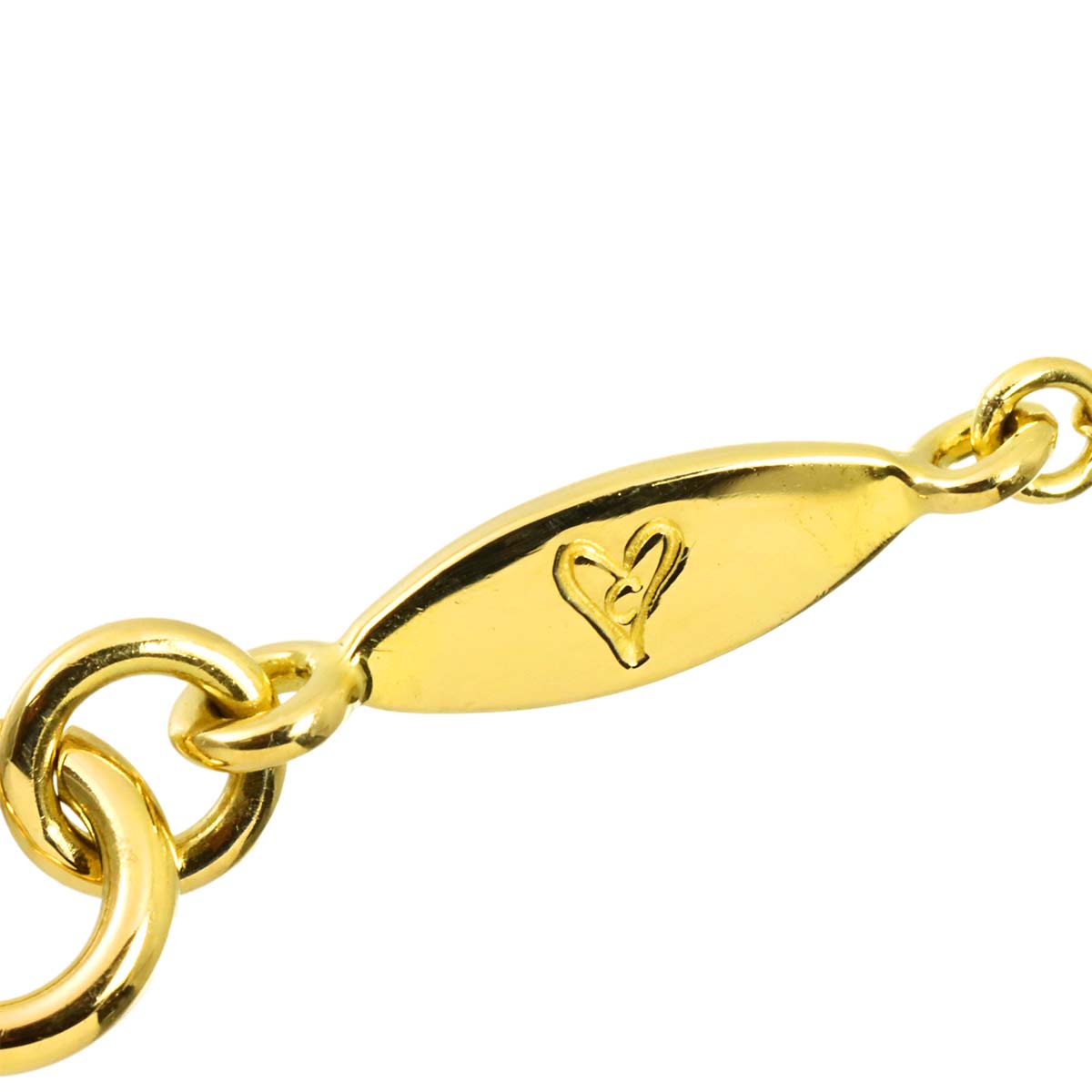 Diamond 0.07ct Necklace 18K Yellow Gold 750