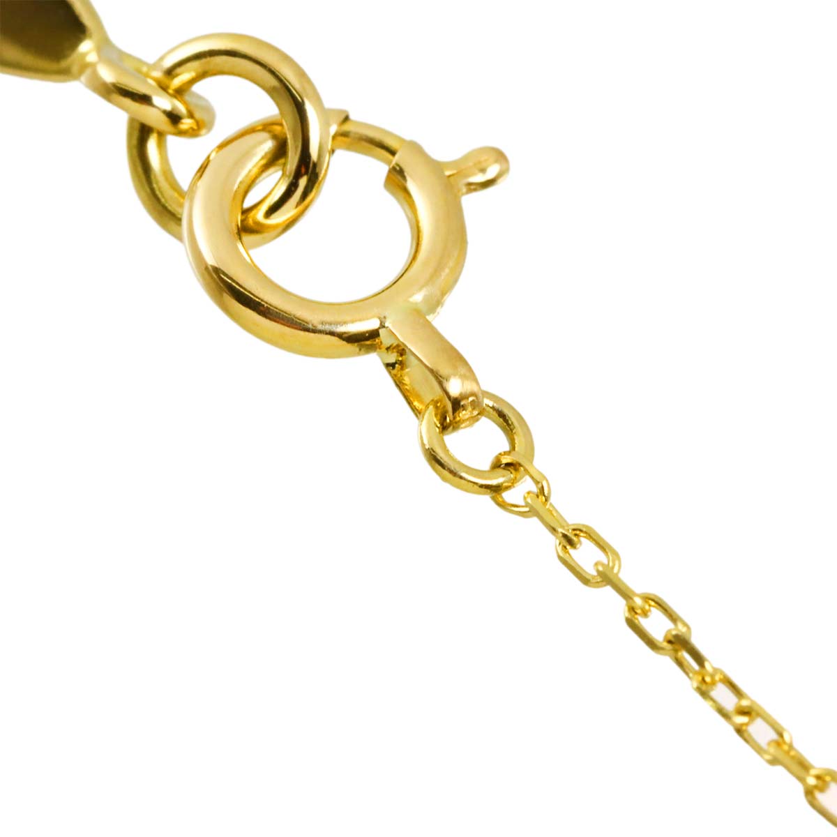 Diamond 0.07ct Necklace 18K Yellow Gold 750