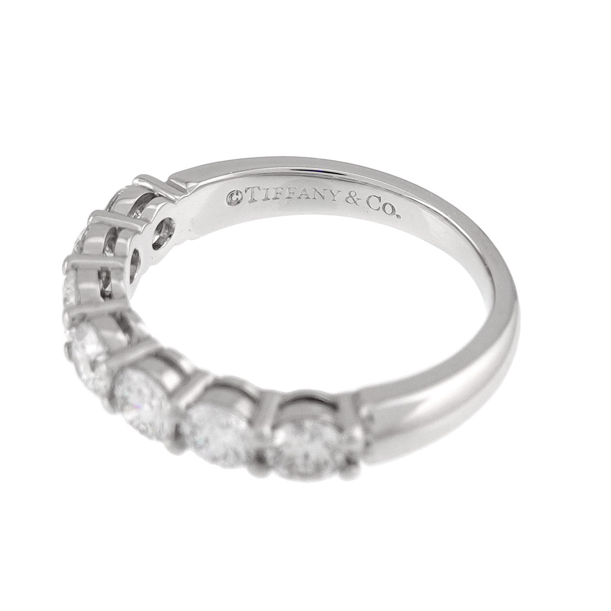 Half Diamond Ring Platinum size5-5.25(US)