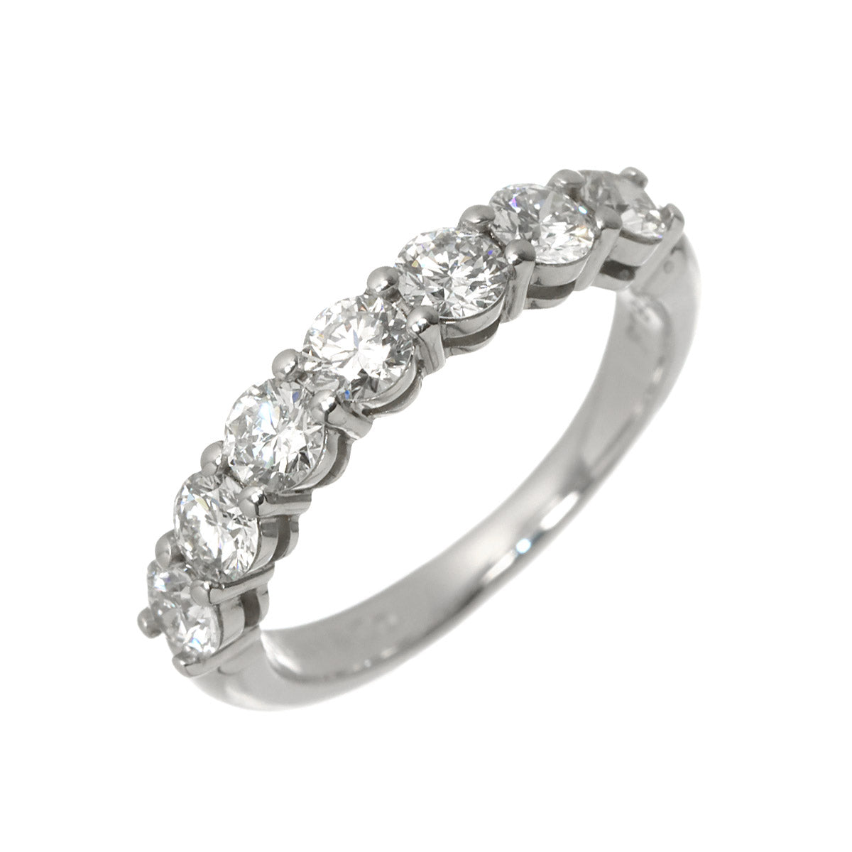 Half Diamond Ring Platinum size5-5.25(US)