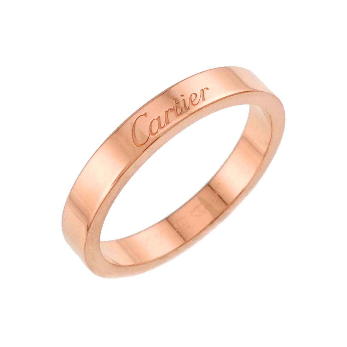 C de Ring 18K Pink Gold 750 Size53 6-6.25(US)