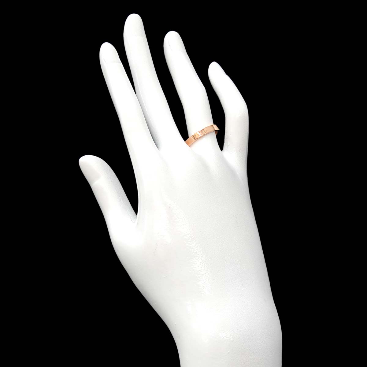 C de Ring 18K Pink Gold 750 Size53 6-6.25(US)
