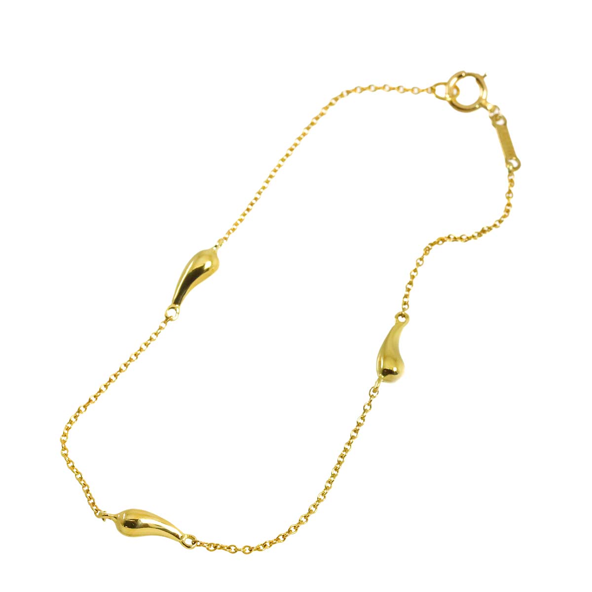 Teardrop 3P Bracelet 18K Yellow Gold 750