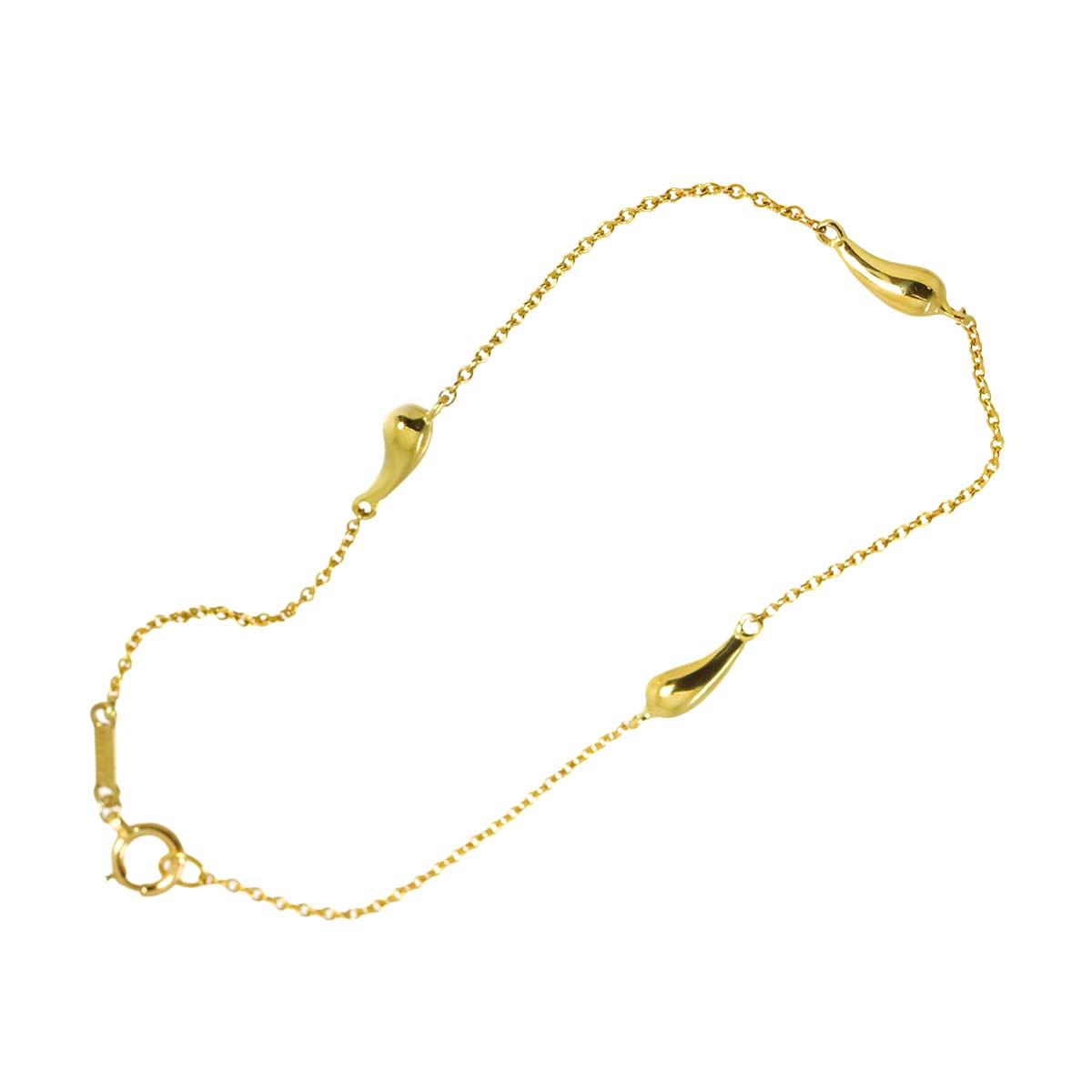 Teardrop 3P Bracelet 18K Yellow Gold 750