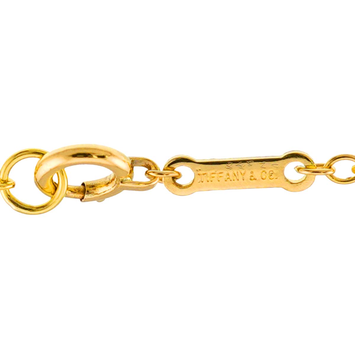 Apple Large Long Necklace 18K Yellow Gold 750