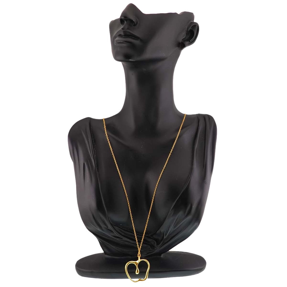 Apple Large Long Necklace 18K Yellow Gold 750
