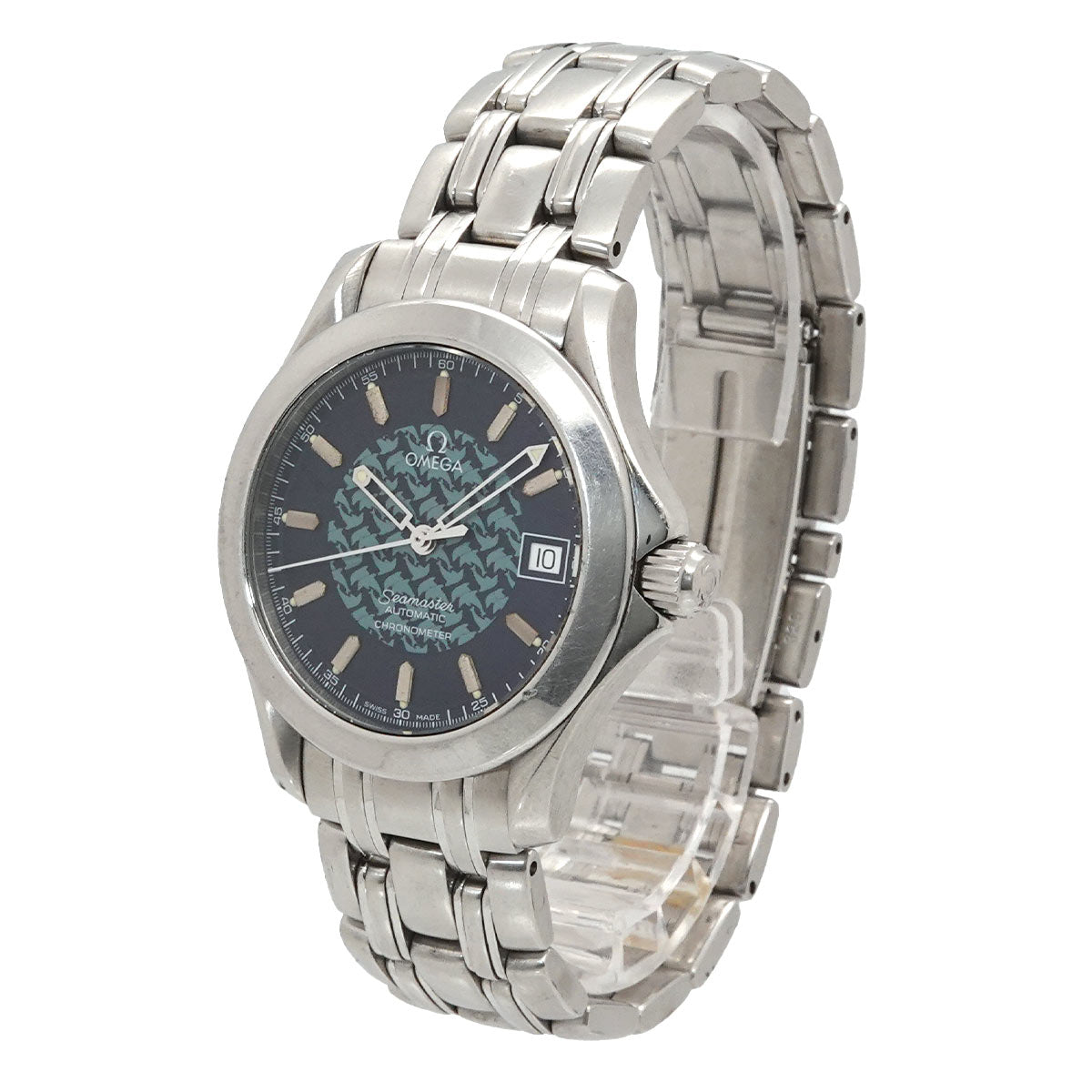 OMEGA Seamaster 120 Jack Mayol 1998 2500.80 Limited Blue Dial Mens