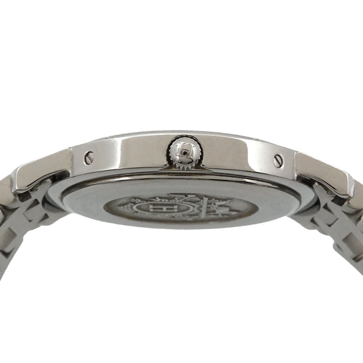 Clipper CL6 710 Quartz White Dial Date Mens Watch