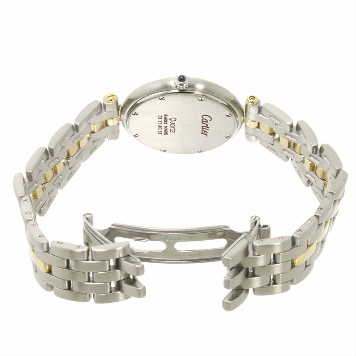 Cartier Panthere Vendome LM Quartz Cream Dial Mens Wrist Watch