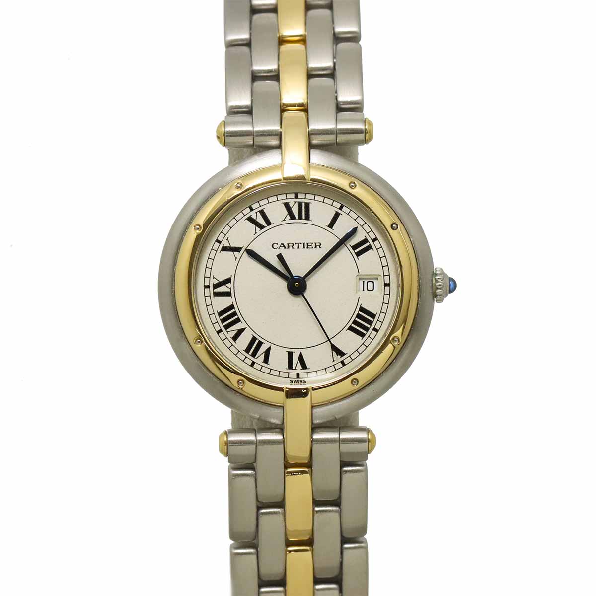 Cartier Panthere Vendome LM Quartz Cream Dial Mens Wrist Watch