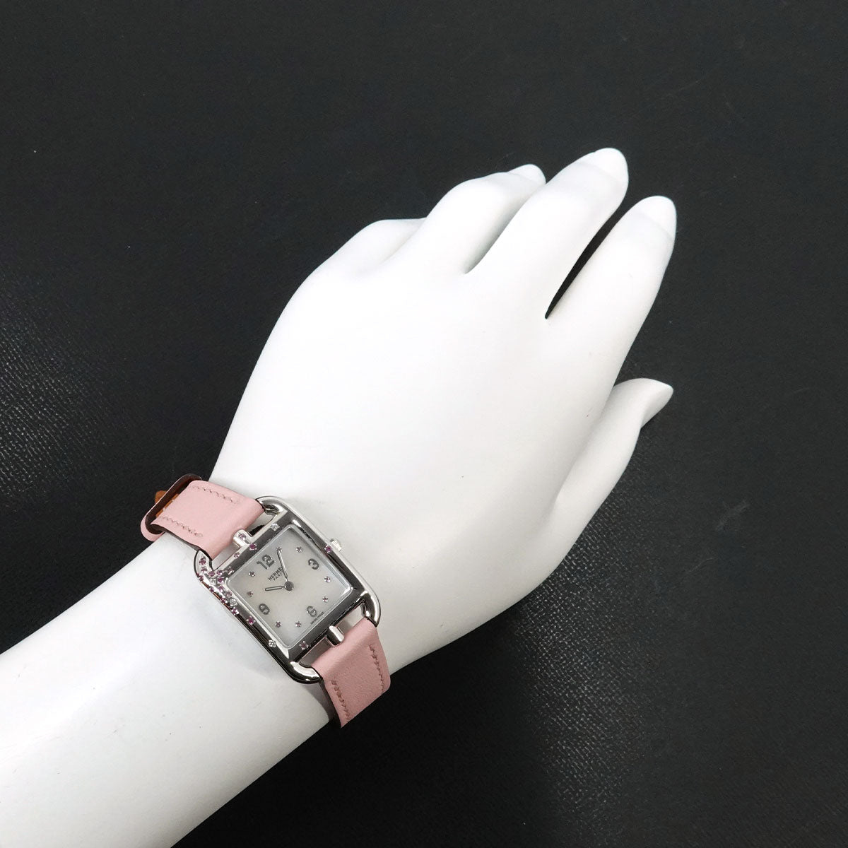 Cape Cod CC1 233 Diamond Pink Sapphire Quartz White Shell Dial