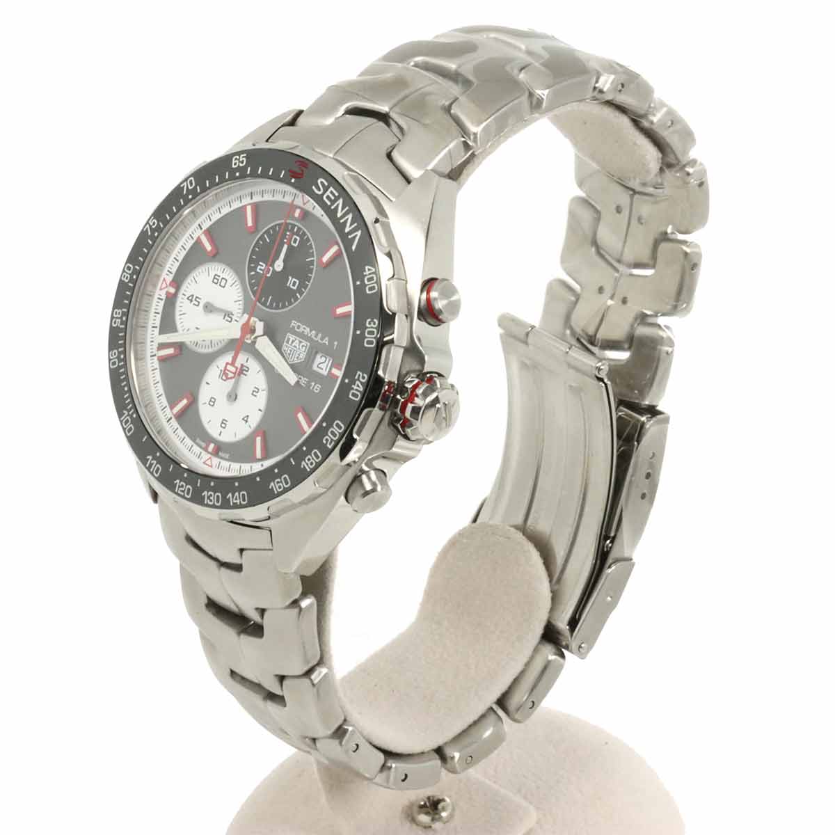 Formula 1 Ayrton Senna CAZ2017 Gray Dial Chronograph