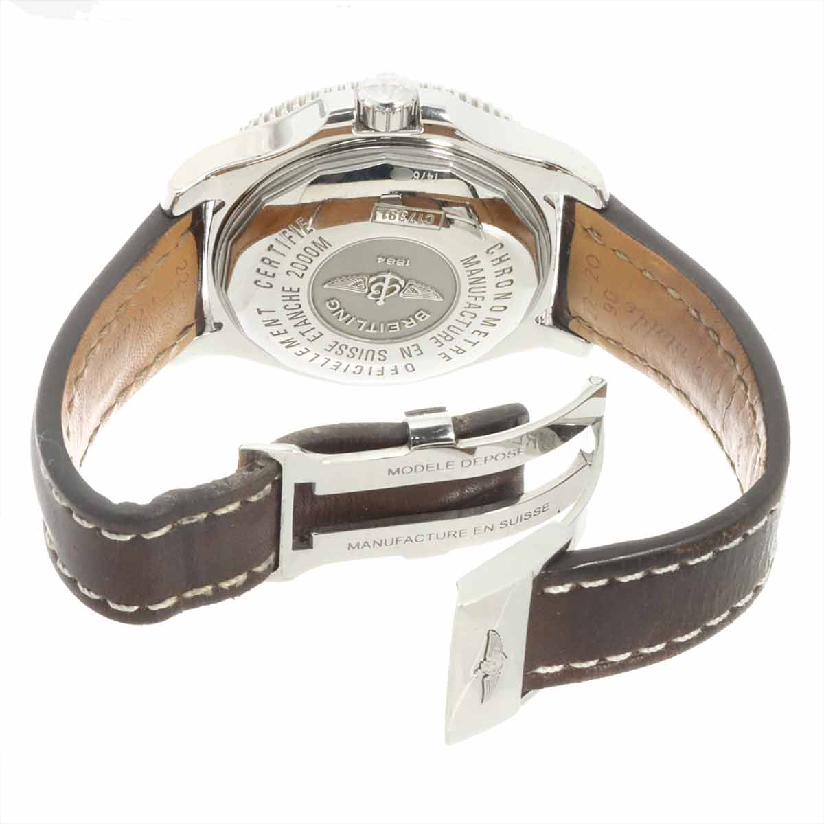 Super Ocen 44 C17391 PG Black Dial Automatic Mens Watch