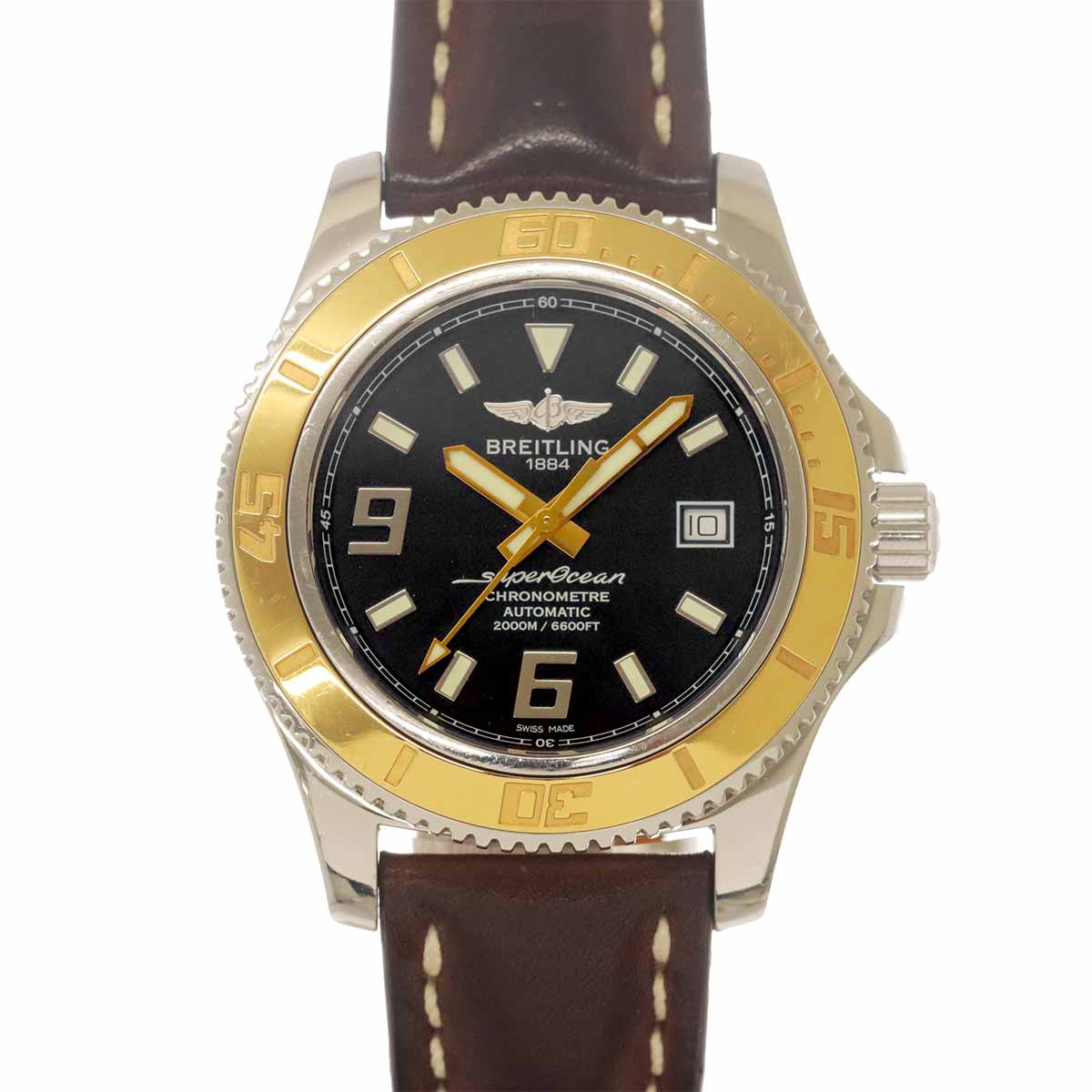 Super Ocen 44 C17391 PG Black Dial Automatic Mens Watch