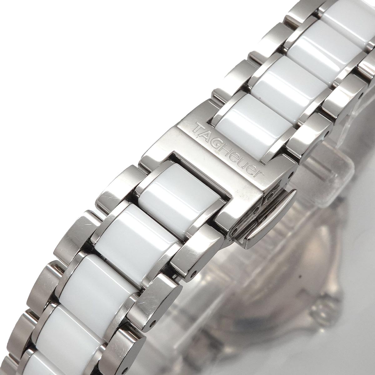 Formula 1 WAH1213 Diamond Bezel Date White Dial Ladies