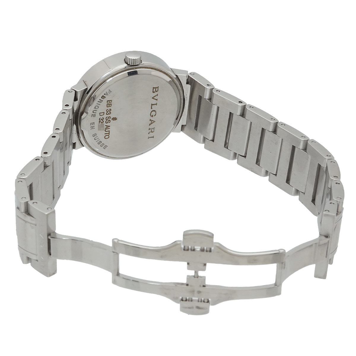BVLGARIBVLGARI BB33SSAUTO Automatic Date Black Dial Boys
