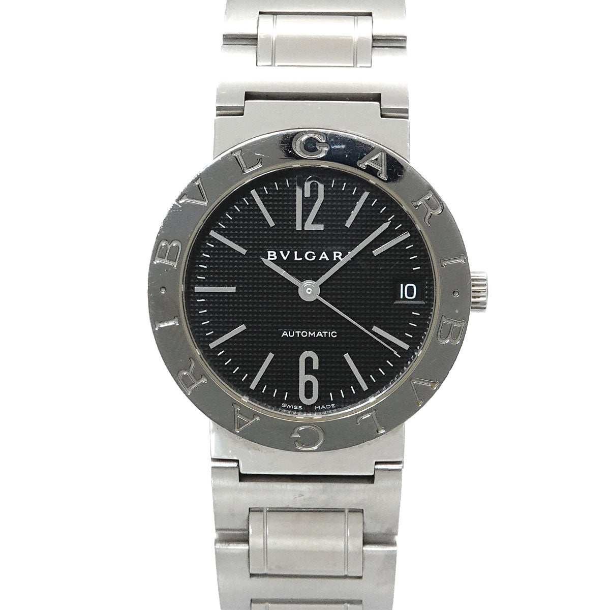 BVLGARIBVLGARI BB33SSAUTO Automatic Date Black Dial Boys