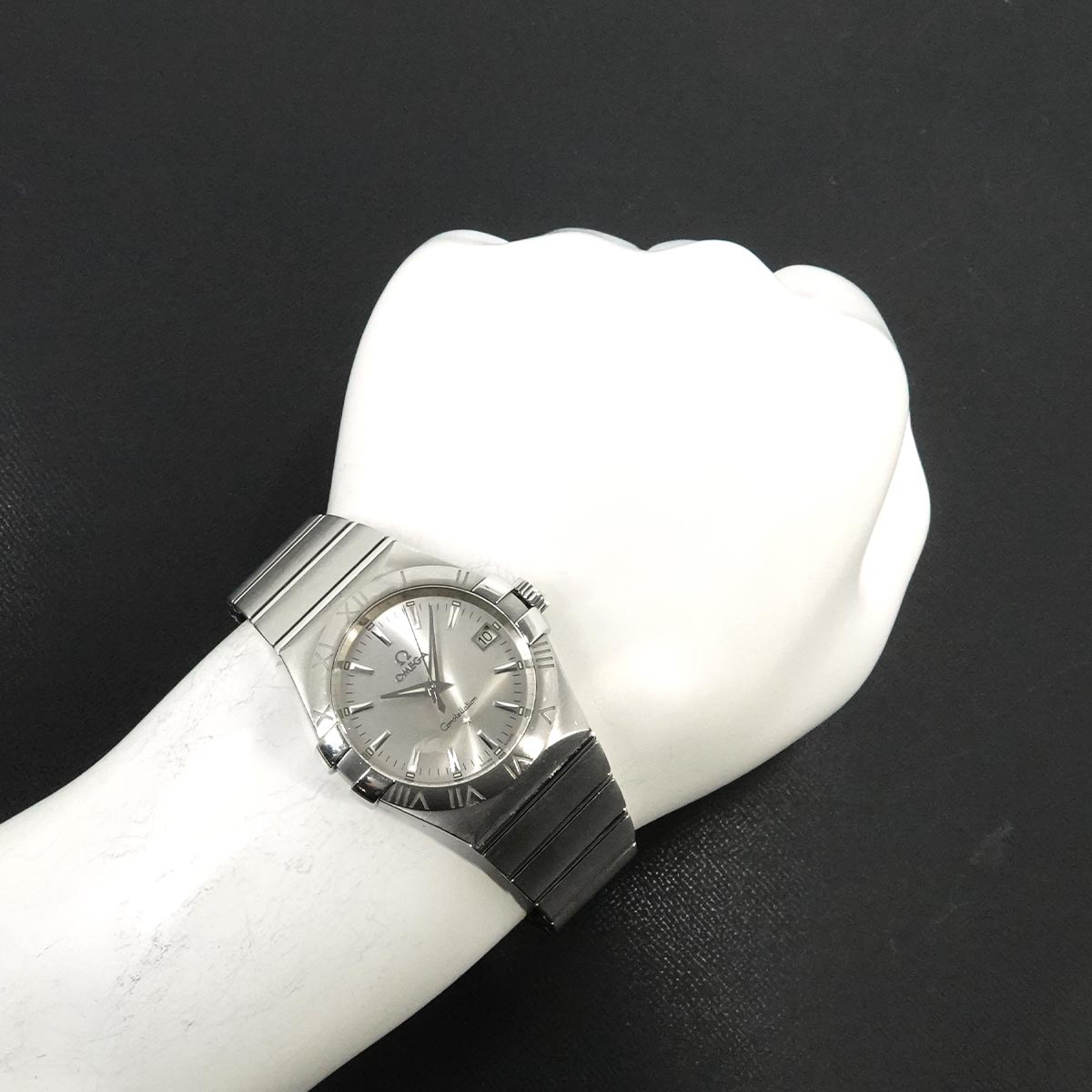 Constellation 123 10 35 60 02 001 Date Silver Dial Mens Watch