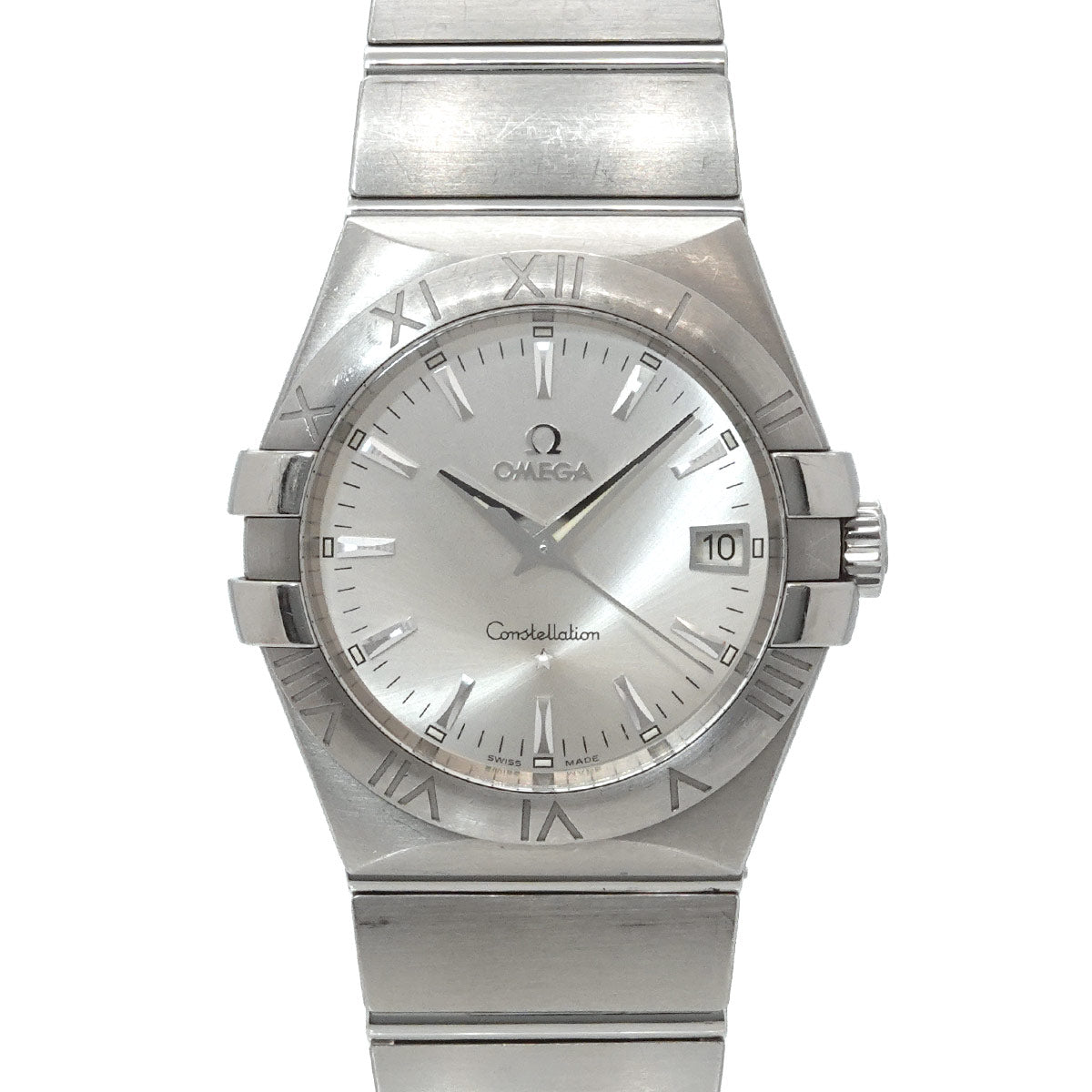 Constellation 123 10 35 60 02 001 Date Silver Dial Mens Watch