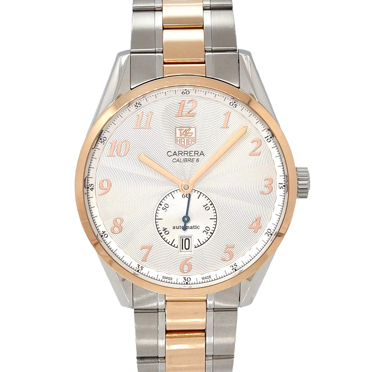 Carrera WAS2151 K18PG Automatic Silver Dial Mens Watch