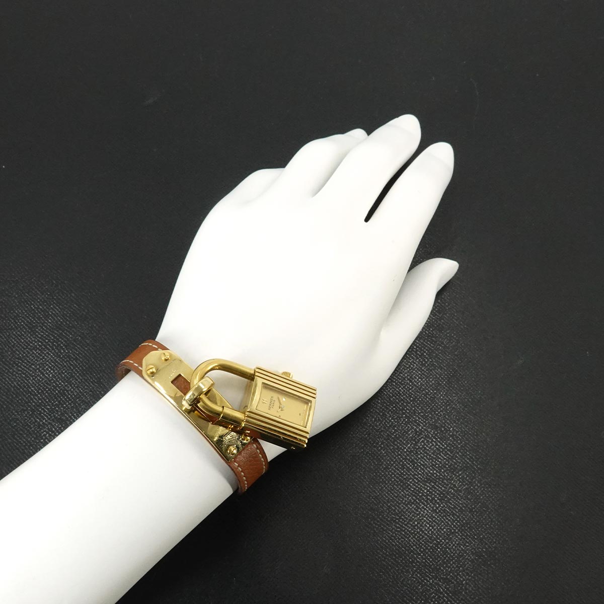 Kelly Watches Quartz Gold Dial Vintage Cadena Ladies Watch