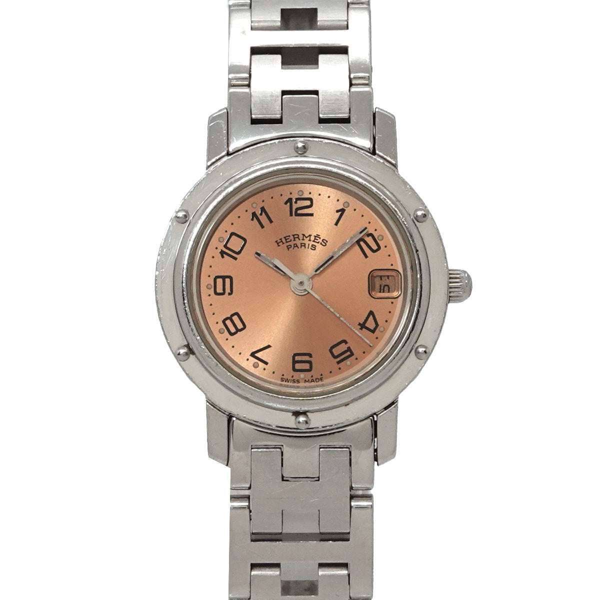 Clipper CL4 210 Date Pink Dial Quarts Ladies Watch