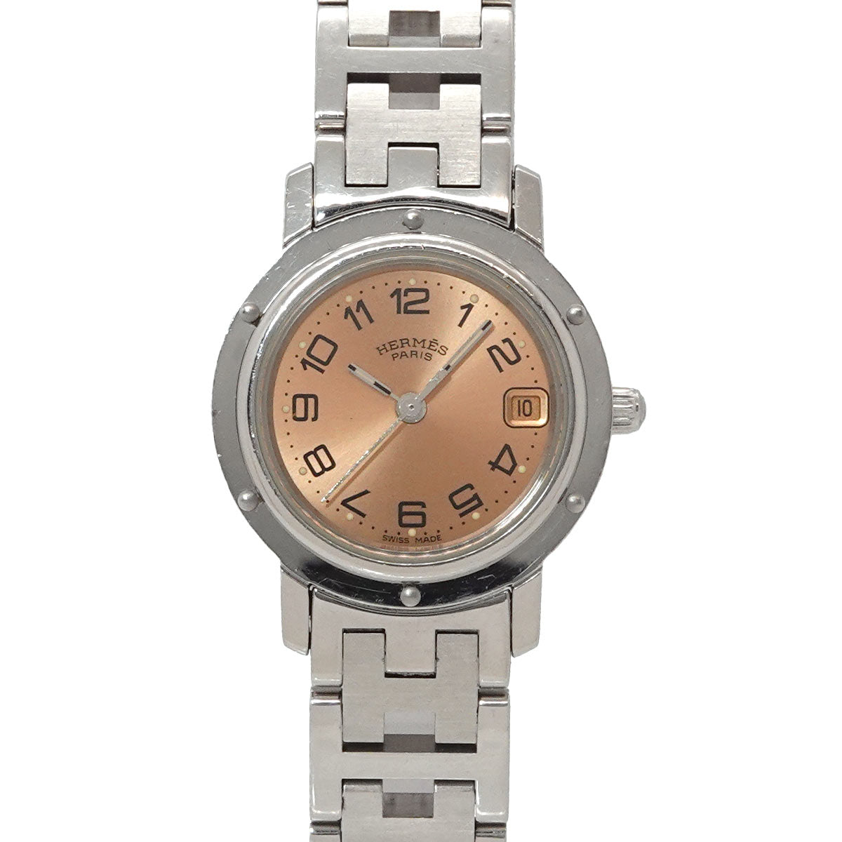 Clipper CL4 210 Date Pink Dial Quarts Ladies Watch