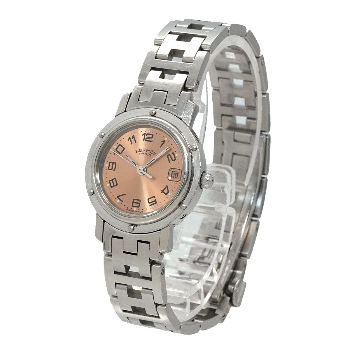 Clipper CL4 210 Date Pink Dial Quarts Ladies Watch