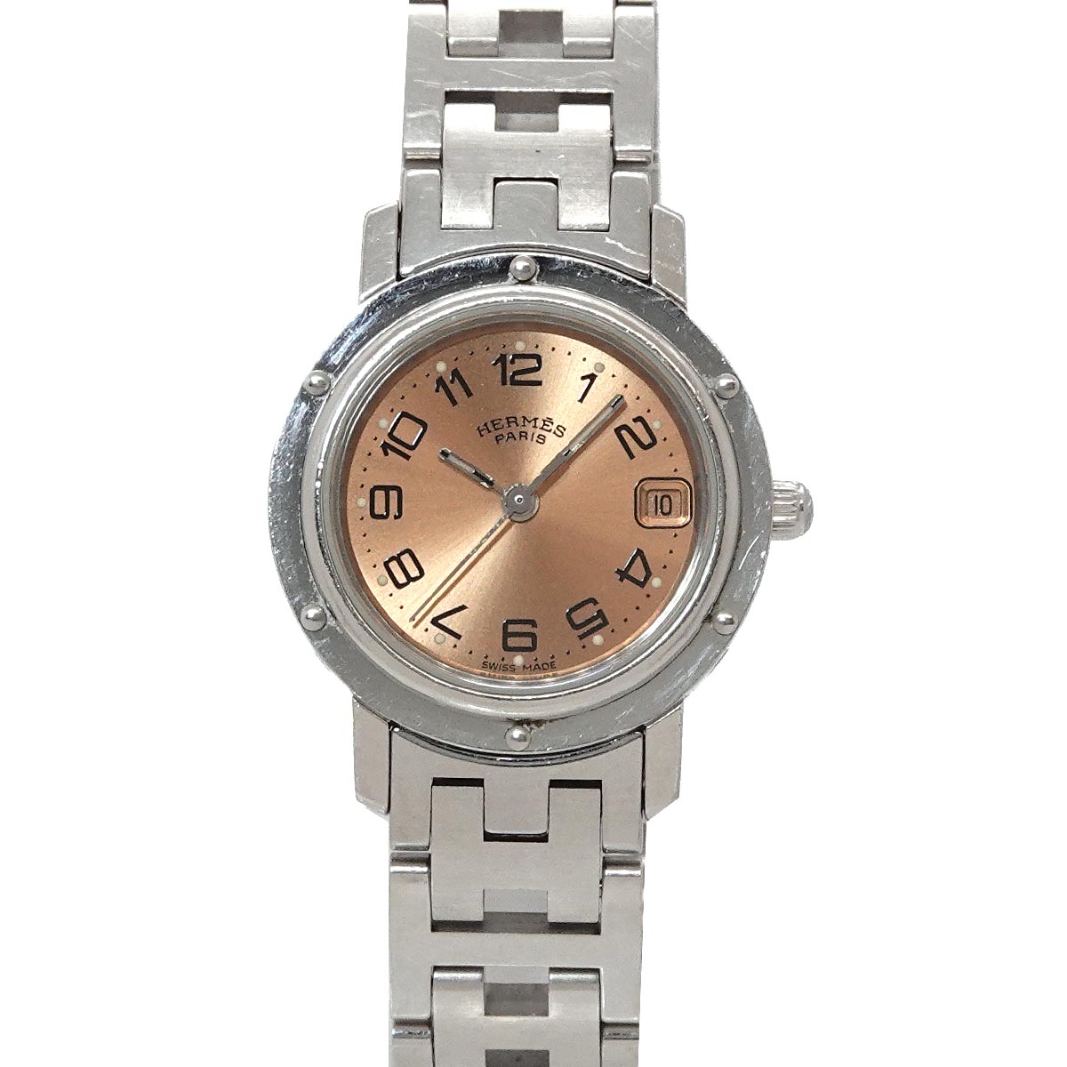 Clipper CL4 210 Date Pink Dial Quarts Ladies Watch
