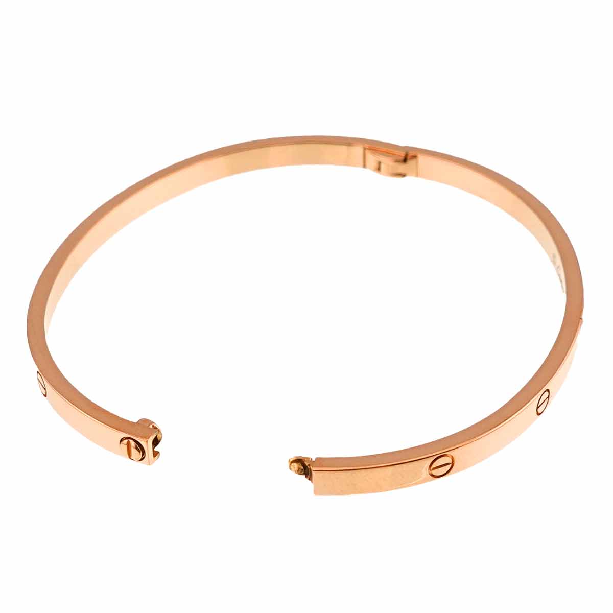 Love Bracelet SM Bangle 18K Pink Gold 750 Size17