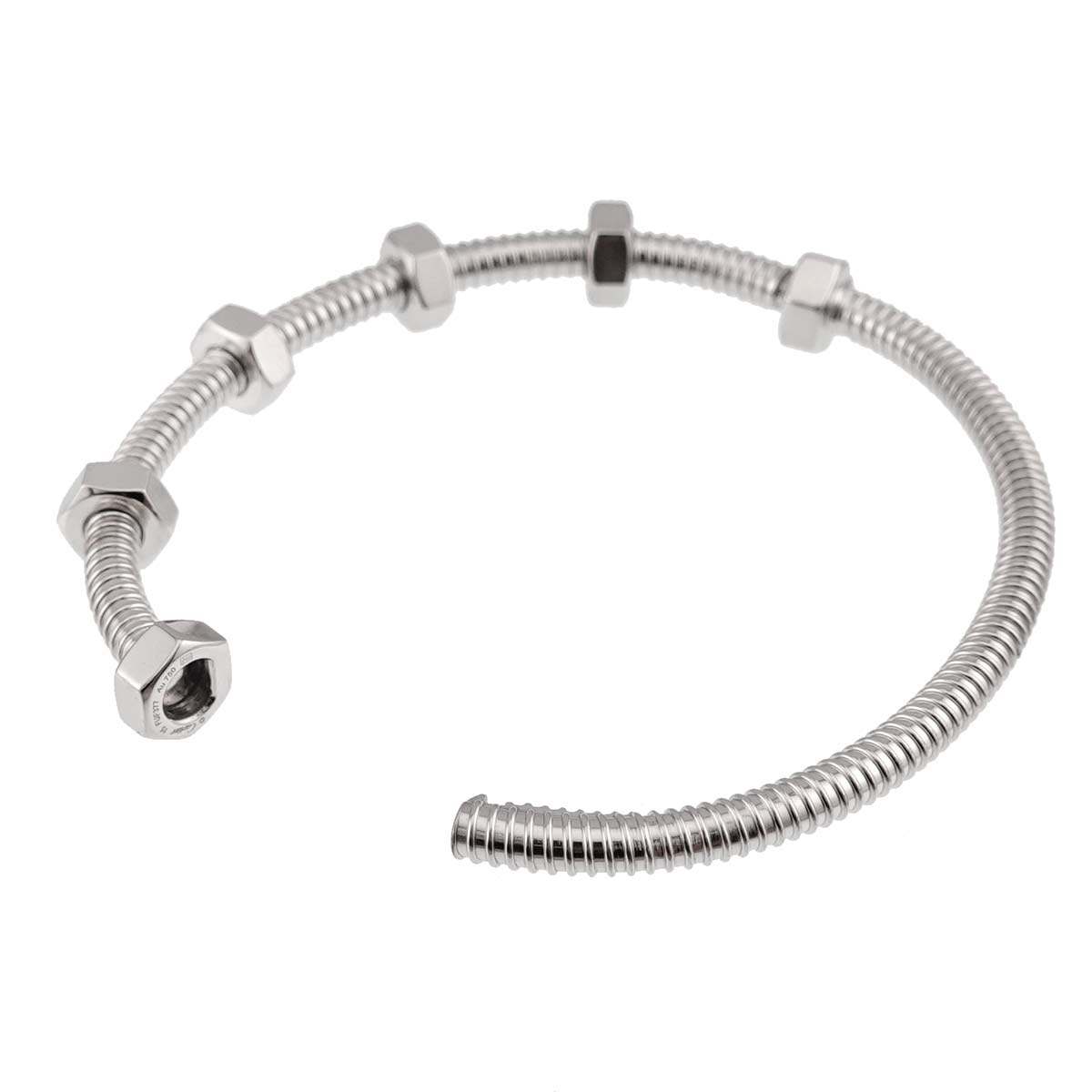ECROU DE Bracelet 18K White Gold 750 Size15