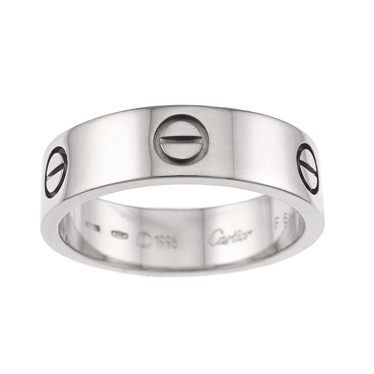 Love Ring 18K White Gold 750 size62 9.5(US)