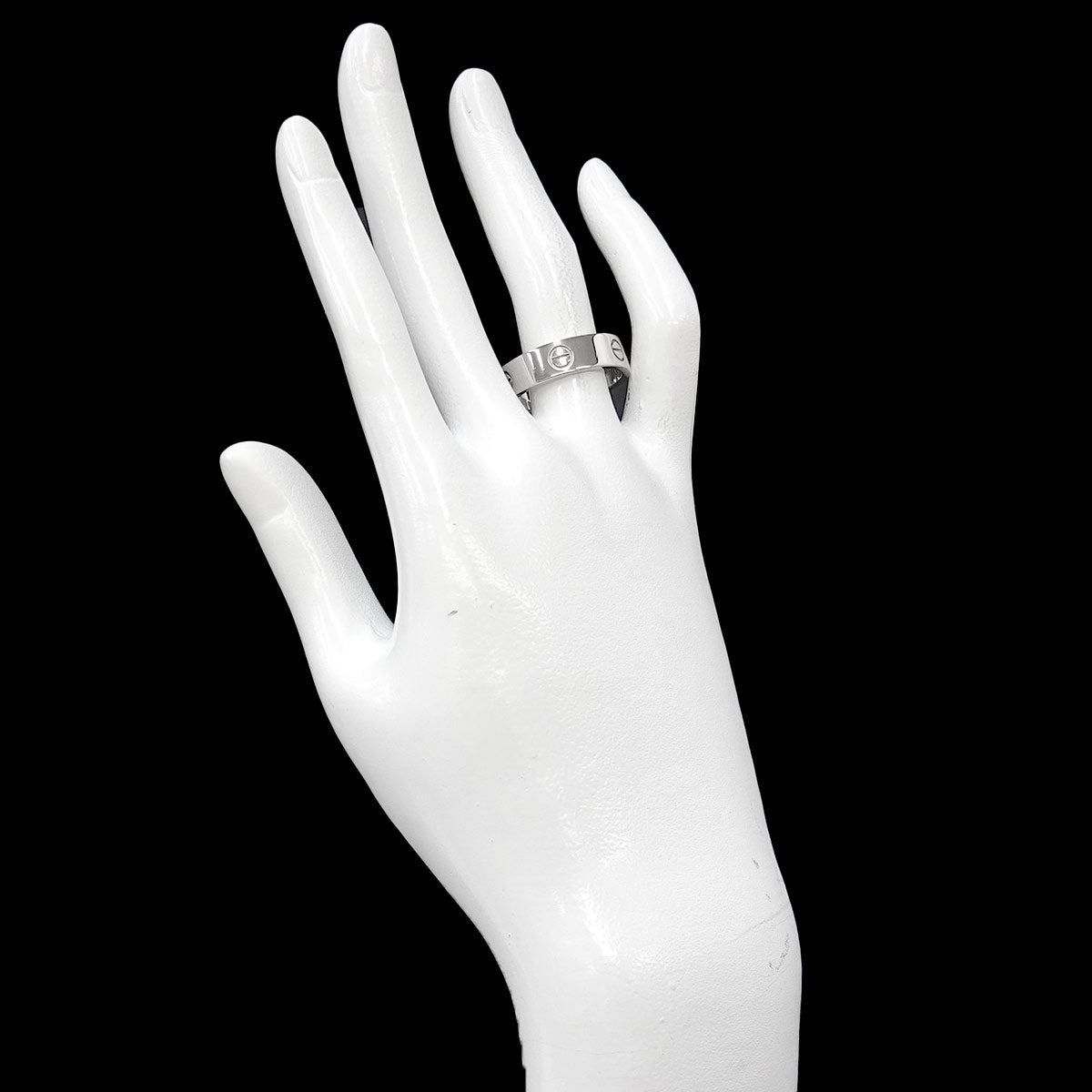 Love Ring 18K White Gold 750 size62 9.5(US)