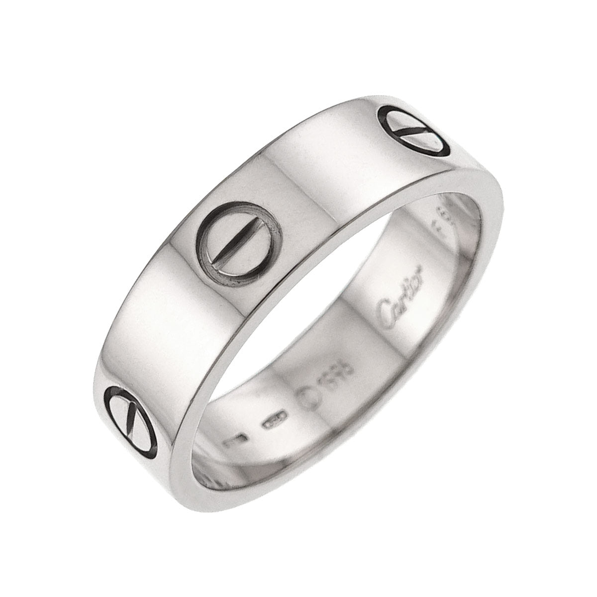 Love Ring 18K White Gold 750 size62 9.5(US)