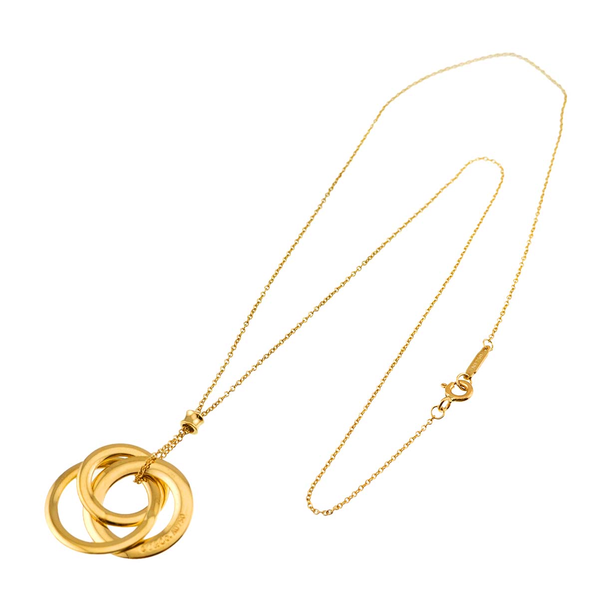 1837 Interlocking Necklace 18K Yellow Gold 750
