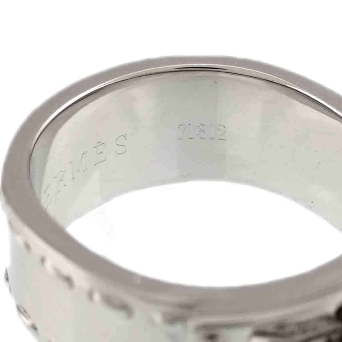 Kelly Diamond Ring 18K WG 750 Size50 4.5-4.75(US)