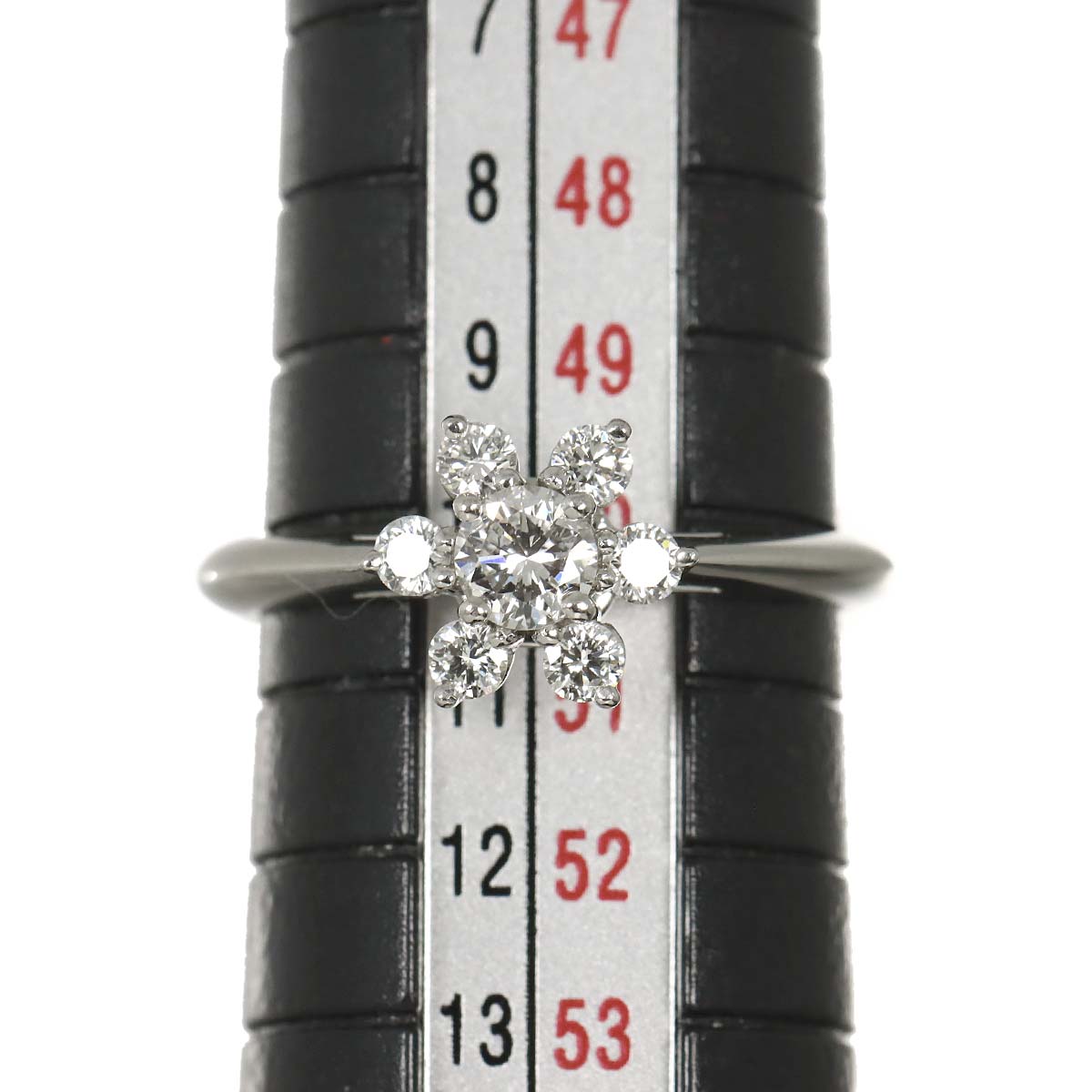Diamond Ring Platinum Size5.25(US)