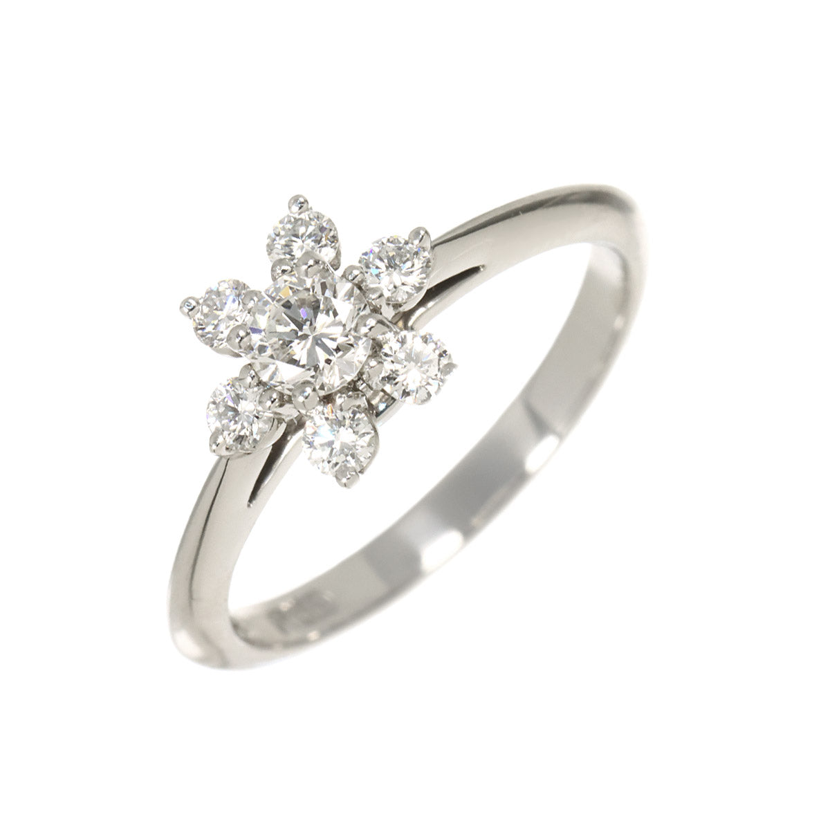 Diamond Ring Platinum Size5.25(US)