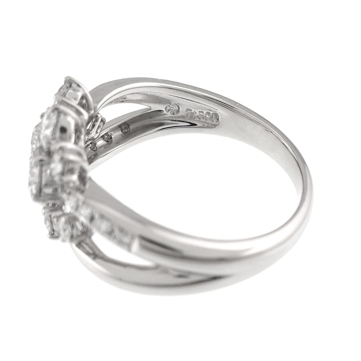 Diamond 0.83ct Ring Platinum Size6.25-6.5(US)