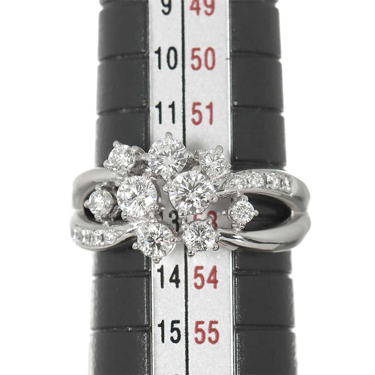 Diamond 0.83ct Ring Platinum Size6.25-6.5(US)