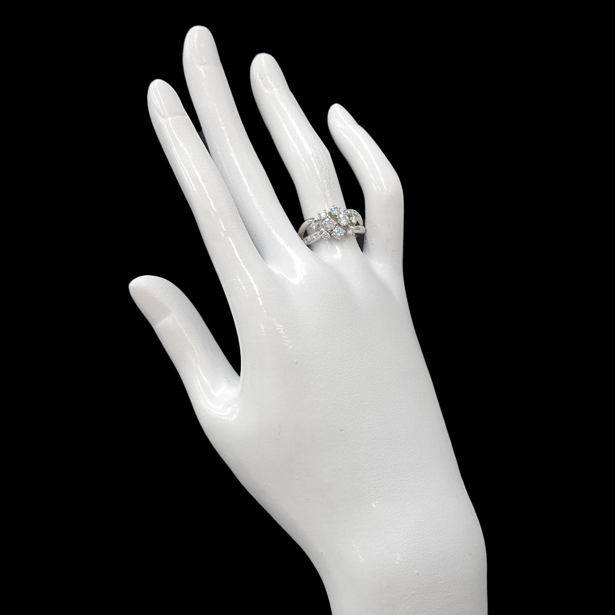 Diamond 0.83ct Ring Platinum Size6.25-6.5(US)